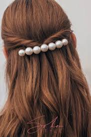 Styles of Hair Barrettes with Pearls