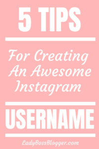 Tips for Creating Your Unique Username