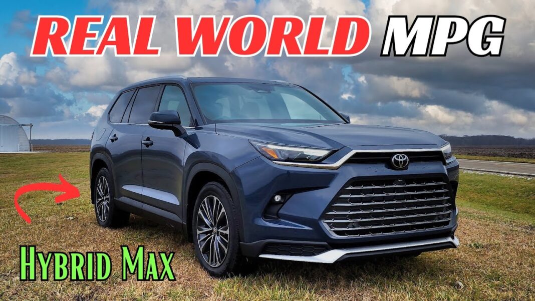 2024 Toyota Grand Highlander Hybrid Gas Mileage