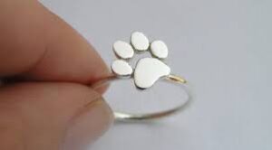 The Enchanting Charm of the Customized Cat Paw Print & Ears Cute Ring